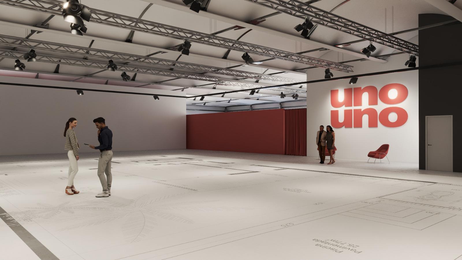 Render sala de proyección 1