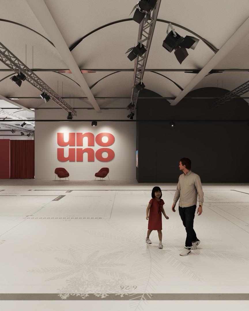 Render sala de proyección 4